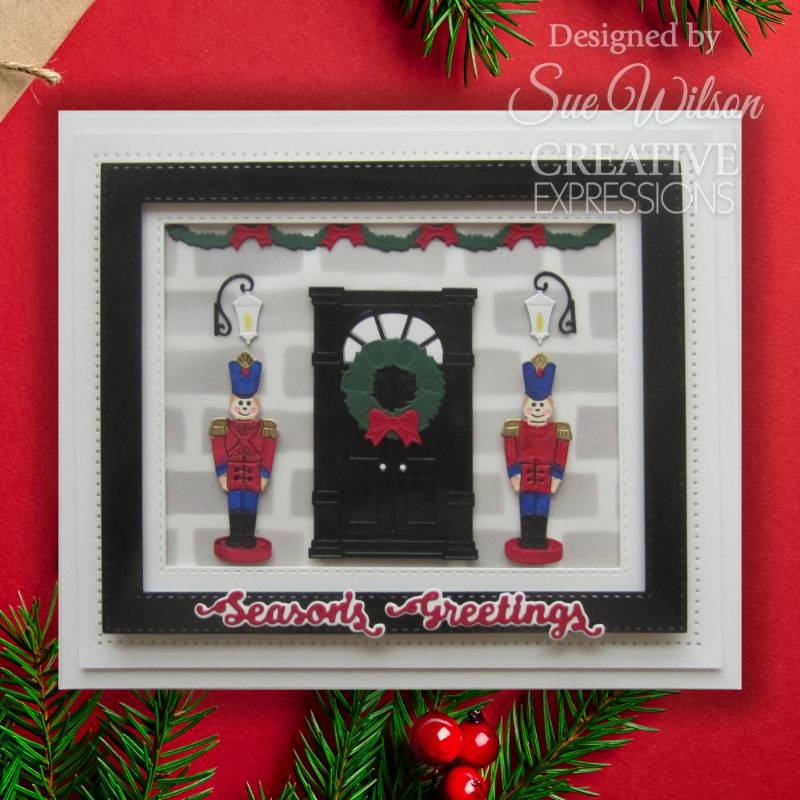 Creative Expressions Craft Dies By Sue Wilson - Festive Collection - Yuletide Welcome