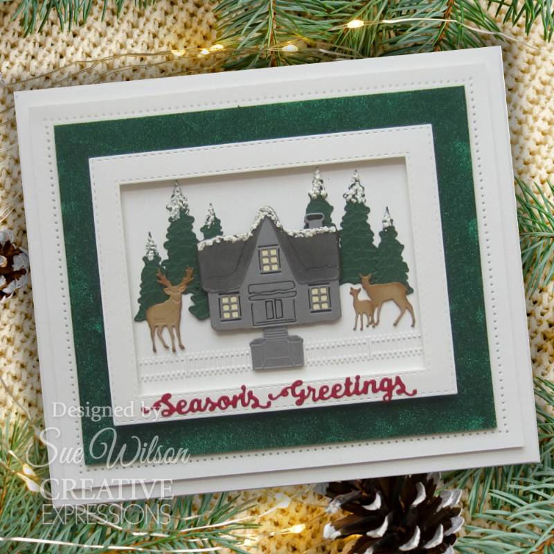 Creative Expressions Craft Dies By Sue Wilson - Festive Collection - Winter Wonderland