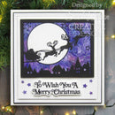 Creative Expressions Craft Dies By Sue Wilson - Festive Collection - Moonlight Sleigh Cover Plate