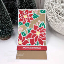 Creative Expressions Craft Dies By Sue Wilson - Festive Collection - Poinsettia Cover Plate