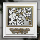 Creative Expressions Craft Dies By Sue Wilson - Festive Collection - Poinsettia Cover Plate