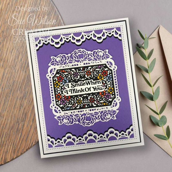 Creative Expressions Craft Dies By Sue Wilson - Frames & Tags - Della