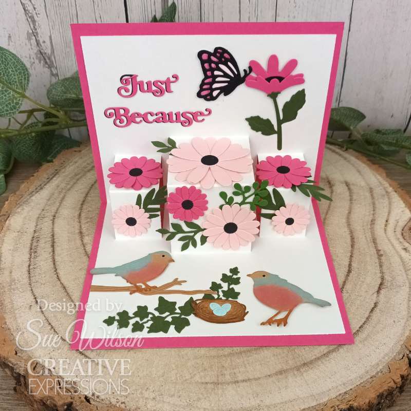 Creative Expressions Craft Dies By Sue Wilson - Pop Up Collection - 3D Card Maker