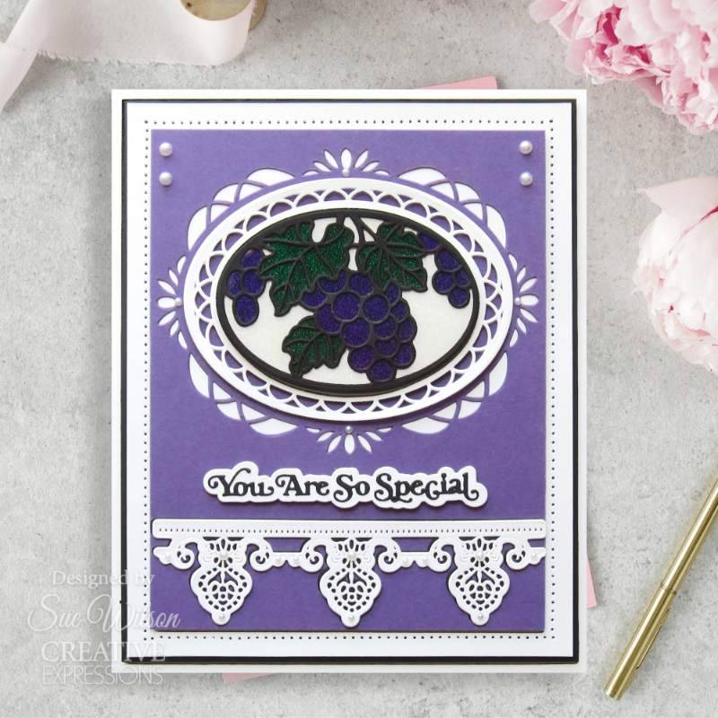 Creative Expressions Craft Dies By Sue Wilson - Border Collection - Lace Filigree*