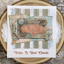 Creative Expressions Craft Dies By Sue Wilson - Dream Car Collection - Tire Tracks*
