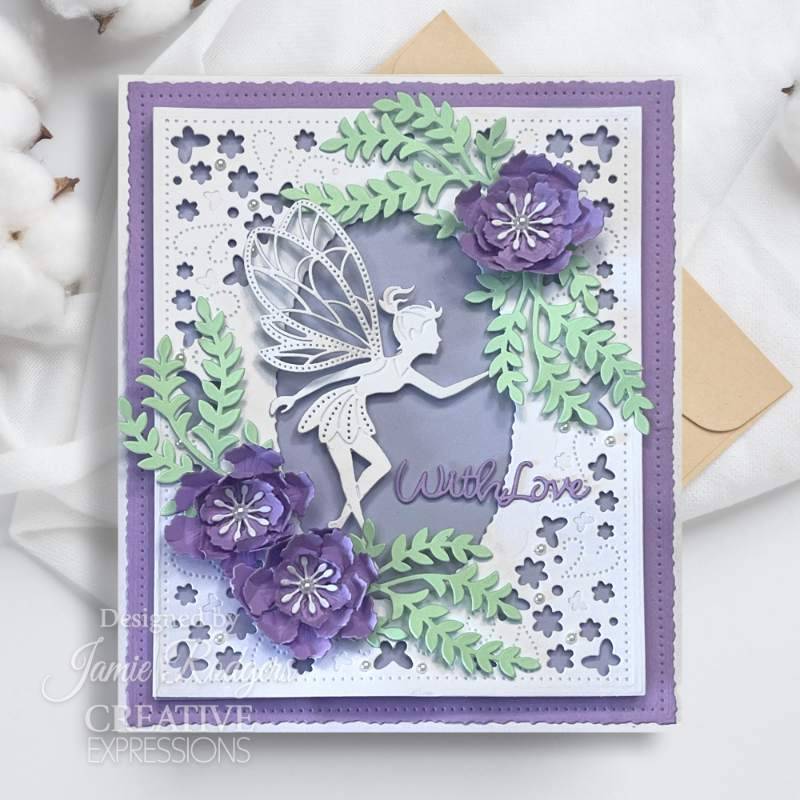 Creative Expressions Craft Dies By Jamie Rodgers - Fairy Wishes Collection - Deckled Edge Blossoms*