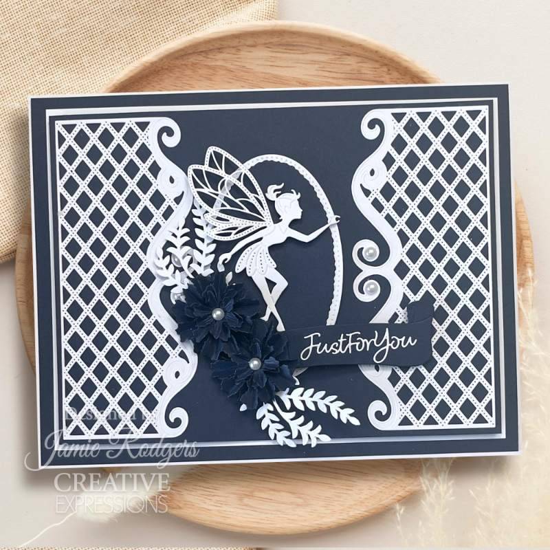 Creative Expressions Craft Dies By Jamie Rodgers - Fairy Wishes Collection - Enchanted Lattice*