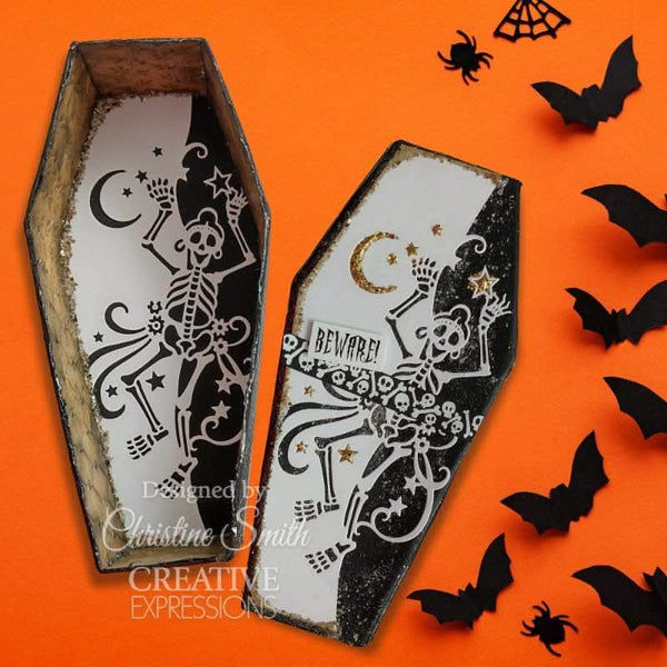 Creative Expressions Paper Cuts Collection Craft Die - Bony Boogie Edger*
