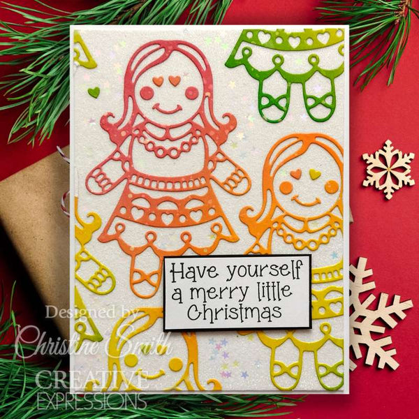 Creative Expressions Paper Cuts Festive Collection Craft Die - Gingerbread Girl*