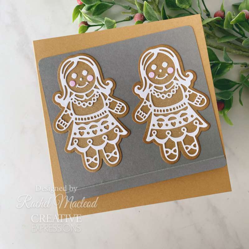 Creative Expressions Paper Cuts Festive Collection Craft Die - Gingerbread Girl