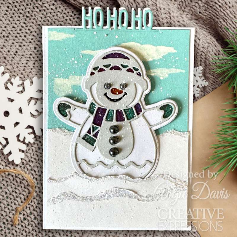 Creative Expressions Paper Cuts Festive Collection Craft Die - Snowman