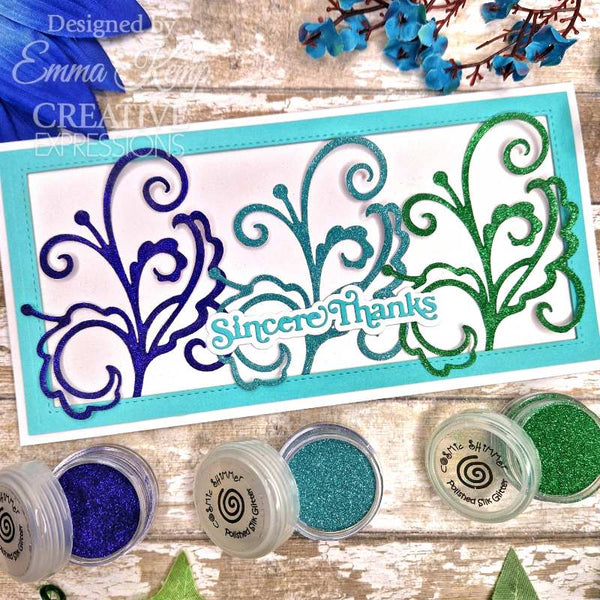 Creative Expressions Paper Cuts Folk Flowers Craft Die - Floral Flourish*