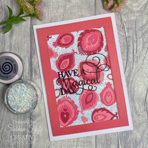 Creative Expressions Paper Cuts Folk Flowers Craft Die - Petal Perfection*