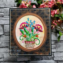 Creative Expressions Paper Cuts Folk Flowers Craft Die - Enchanted Blossoms*