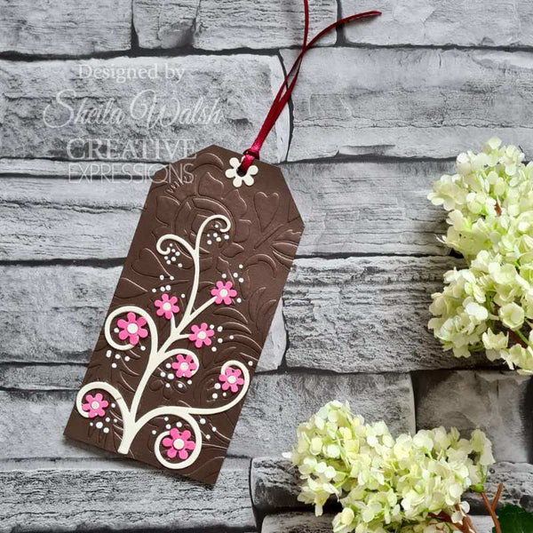 Creative Expressions Paper Cuts Folk Flowers Craft Die - Folk Flora*