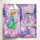 Creative Expressions 6"x 8" Clear Stamp Set by Jane Davenport - Weather With You