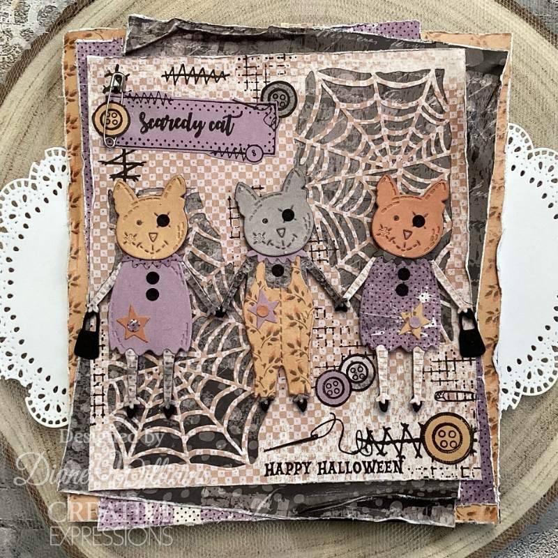 Creative Expressions Double-Sided Paper Pad 8"x 8" By Sam Poole - Distressed Shadows