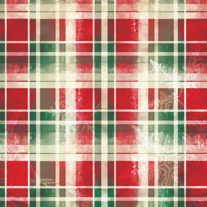 Creative Expressions Taylor Made Journals Double-Sided Paper Pad 8"x 8" - Christmas Plaid