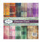 Creative Expressions Taylor Made Journals Double-Sided Paper Pad 8"x 8" - Distress Plaid