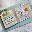 Creative Expressions Taylor Made Journals Stencil 6"x 6" - Garden Trellis