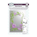 Creative Expressions Companion Colouring Stencil 6"x 8" 2/Pkg - Ribbon Blooms