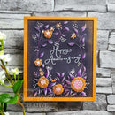 Creative Expressions Companion Colouring Stencil 6"x 8" 2/Pkg - Floral Symphony