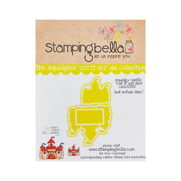 Stamping Bella Cut It Out Dies - The Squidgies - Squidgy Castle