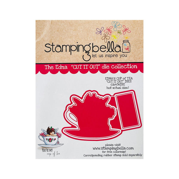 Stamping Bella Cut It Out Dies - The Edna - Edna's Cup of Tea