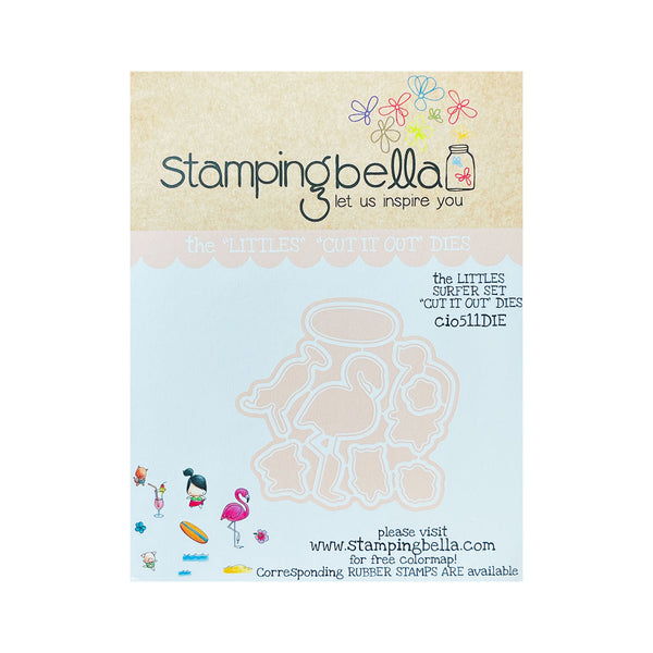 Stamping Bella Cut It Out Dies - The Littles - Surfer