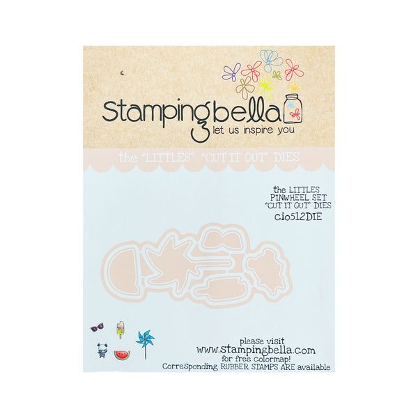 Stamping Bella Cut It Out Dies - The Littles - Pinwheel