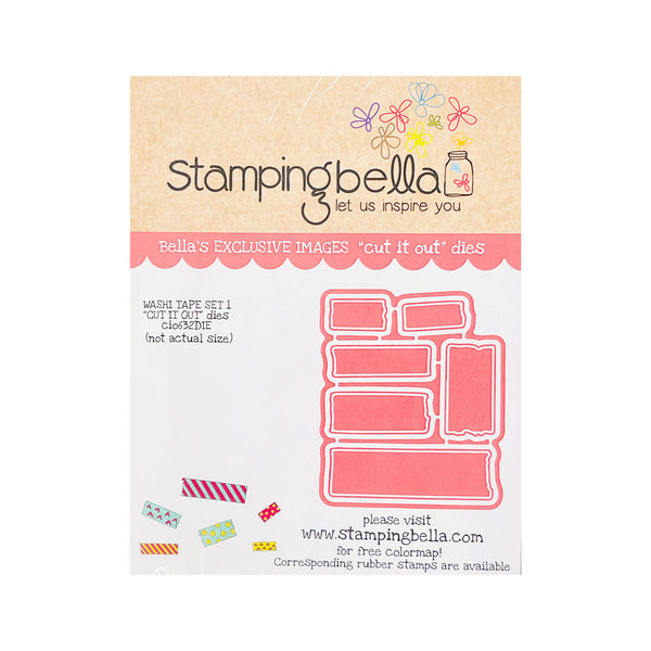 Stamping Bella Cut It Out Dies - Washi Tape Set #1