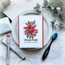 Hero Arts Clear Stamps 4"X6" Merry Foliage*