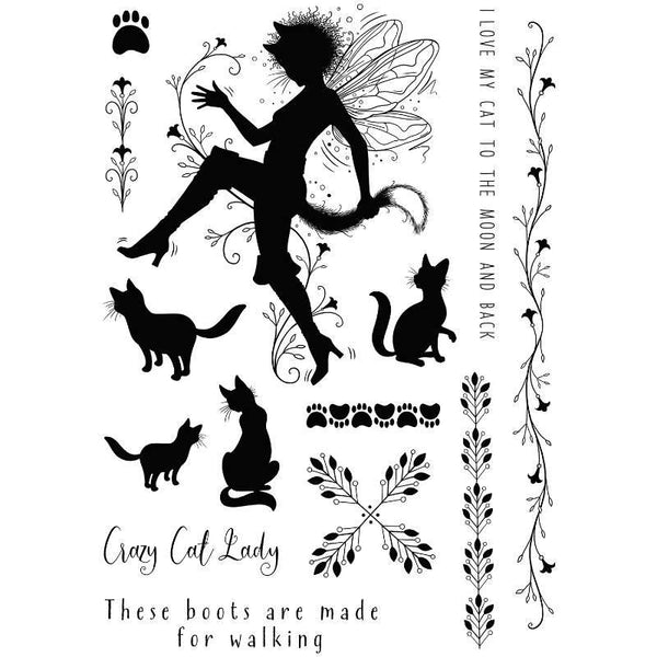 Pink Ink Designs 6"x 8" Clear Stamp Set - Puss In Boots*