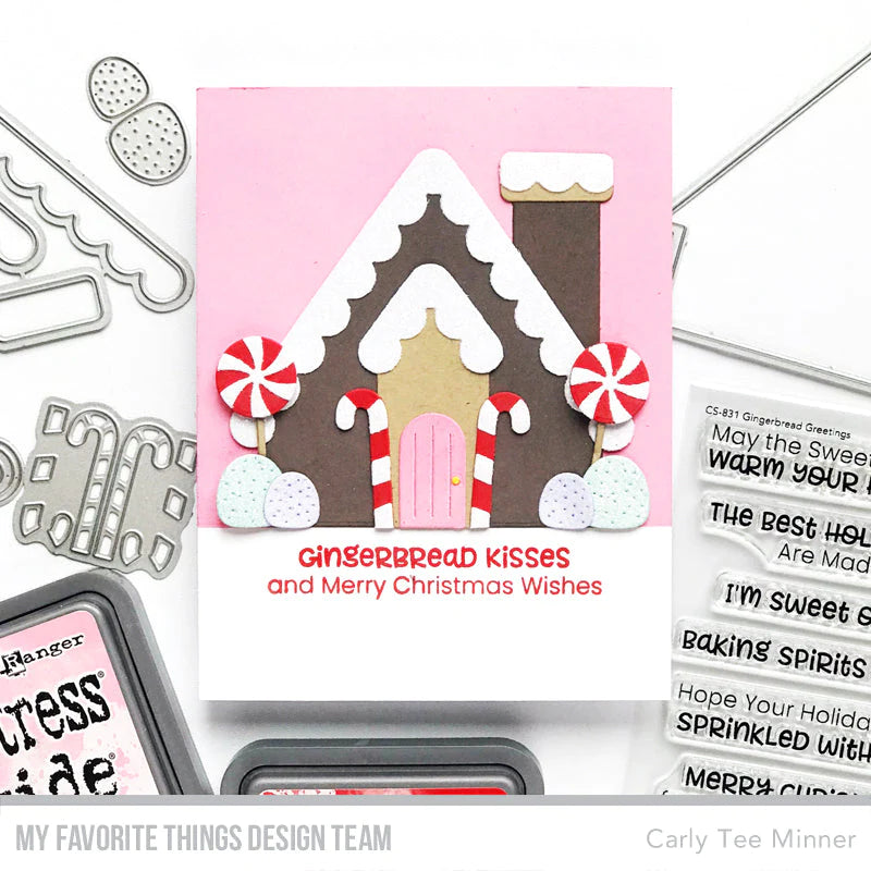 My Favorite Things Clear Stamps 4"x 8" - Gingerbread Greetings*