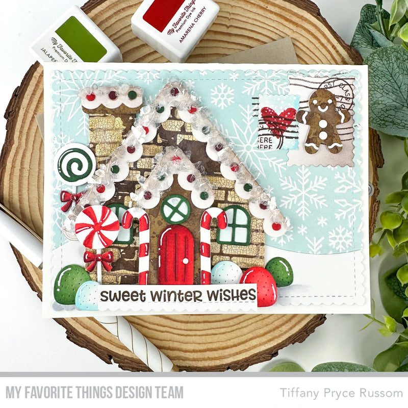 My Favorite Things Clear Stamps 4"x 8" - Gingerbread Greetings*