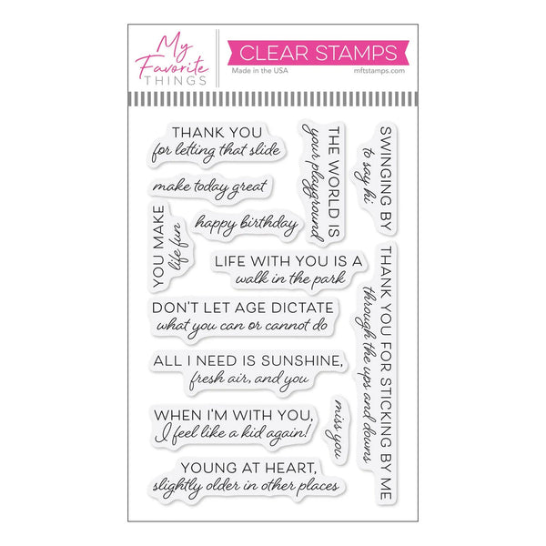 My Favorite Things Clear Stamps 4"x 6" - Walk in the Park