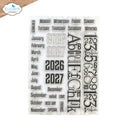 Elizabeth Craft Designs – Clear Stamp Set – Calendar Elements