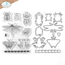 Elizabeth Craft Stamp And Die Set Beetles and Bugs