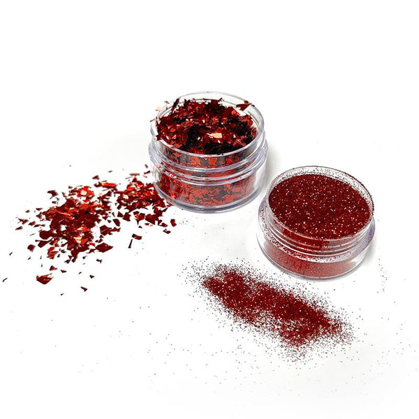 Cosmic Shimmer Spangles Duo Set - Red Velvet