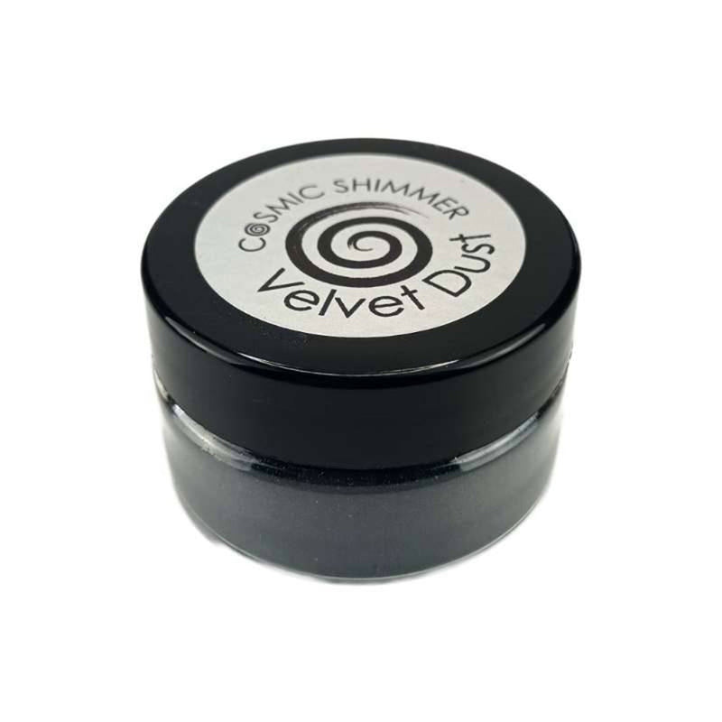 Cosmic Shimmer Velvet Dust 25ml - Midnight Black*