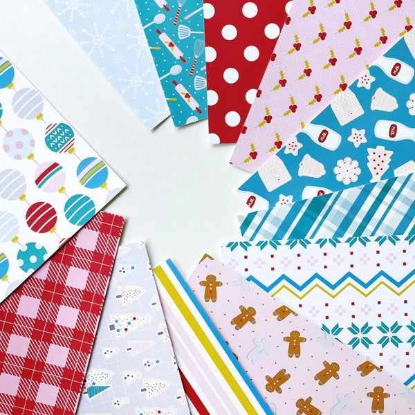 Catherine Pooler Patterned Paper 12"x12" - Cookies for Santa