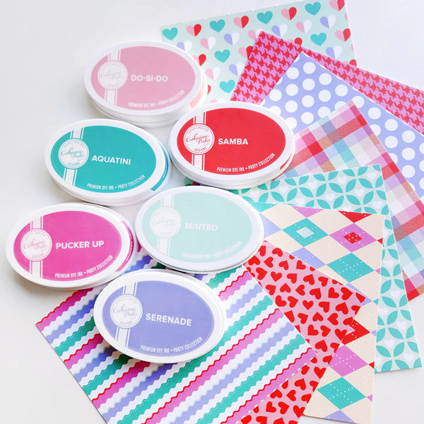 Catherine Pooler Patterned Paper 6"x6" - Heartbreaker