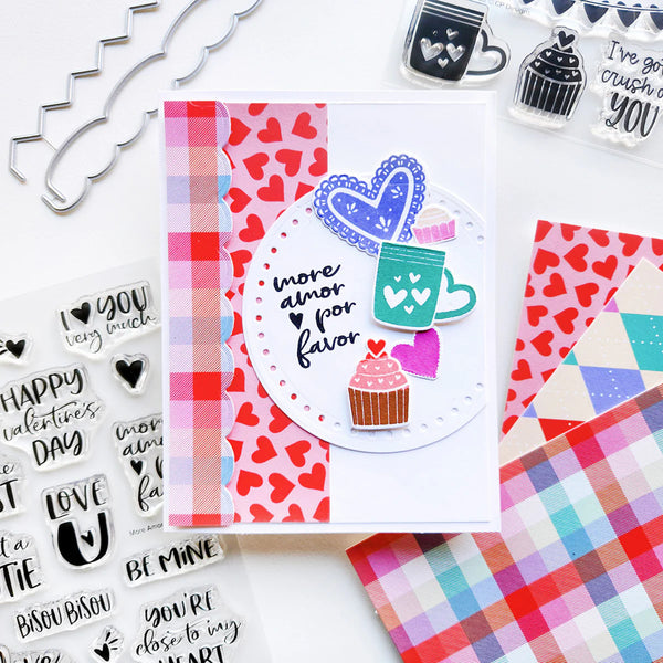 Catherine Pooler Patterned Paper 6"x6" - Heartbreaker