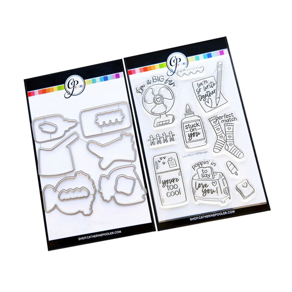 Catherine Pooler Stamp & Die Bundle - Love Puns
