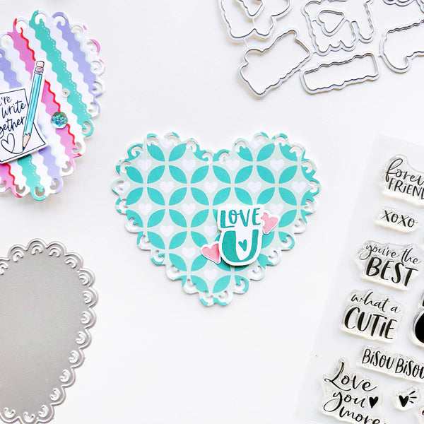 Catherine Pooler Stamp & Die Bundle - More Amor Sentiments