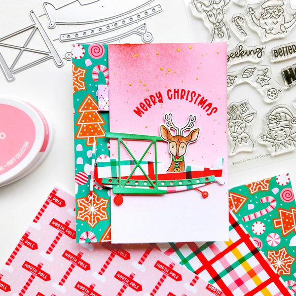 Catherine Pooler Stamp & Die Bundle - Santa’s Crew