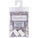 ChiaoGoo End Stoppers (2/unit) Small White