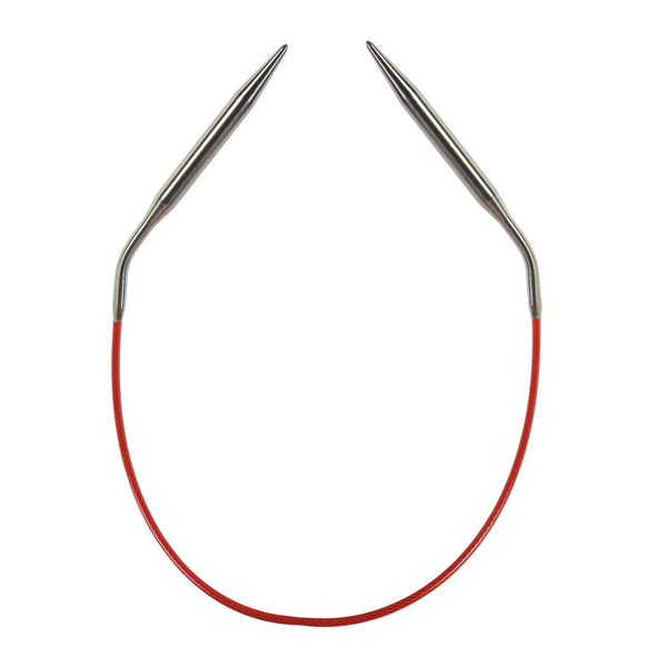 ChiaoGoo Knit RED Circular Needles - 12" (30cm) US 3 (3.25mm)
