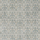 Patterned fabric texture with blue and beige tones