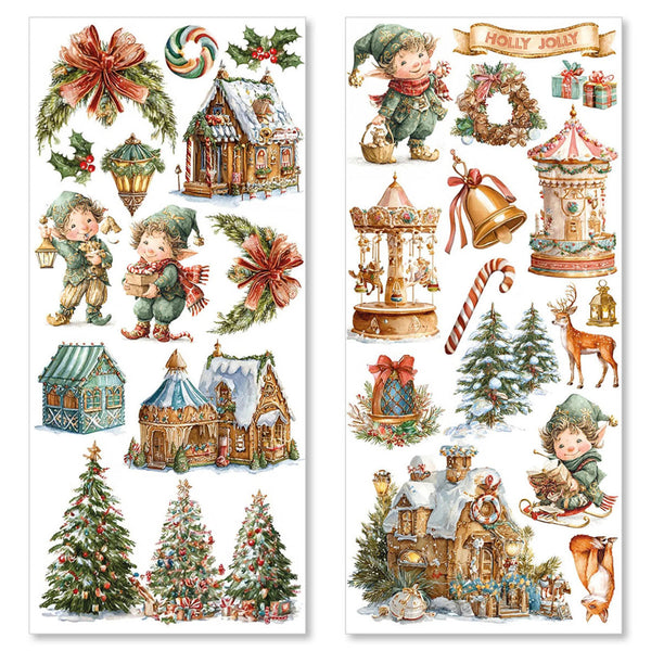 Ciao Bella Transparent Adhesive Sheets - The Jolly Elfs